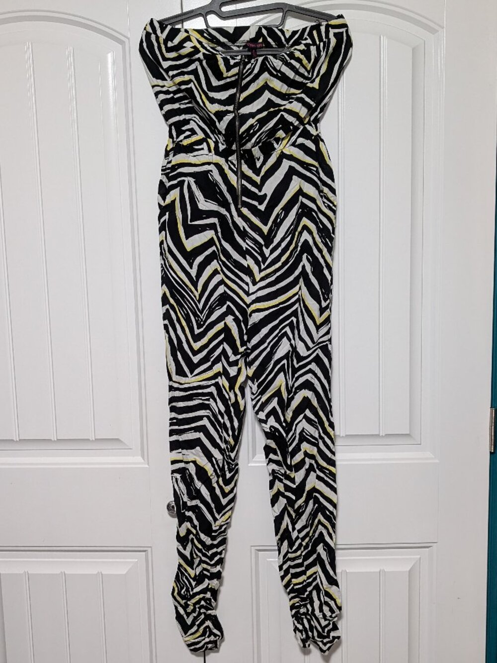 Material Girl Strapless Jumpsuit